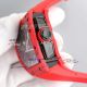 Richard Mille RM 061 Yohan Blake red Carbon Fiber rubber Strap Replica Watch (6)_th.jpg